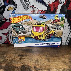 2022 Hot Wheels 10 Pack Trucks 1:64 Diecast SEALED BRAND NEW SHIPS ASAP